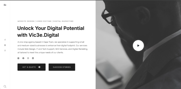 Vic3e Digital - Store Banner