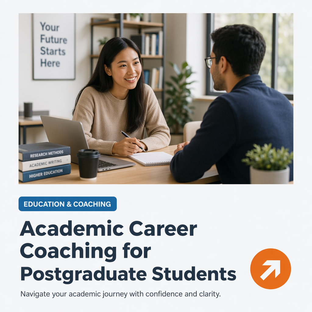 Academic Career Coaching for Postgraduate Students