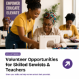 Volunteer Opportunities for Skilled Sewists & Teachers