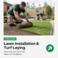 Lawn Installation & Turf Laying