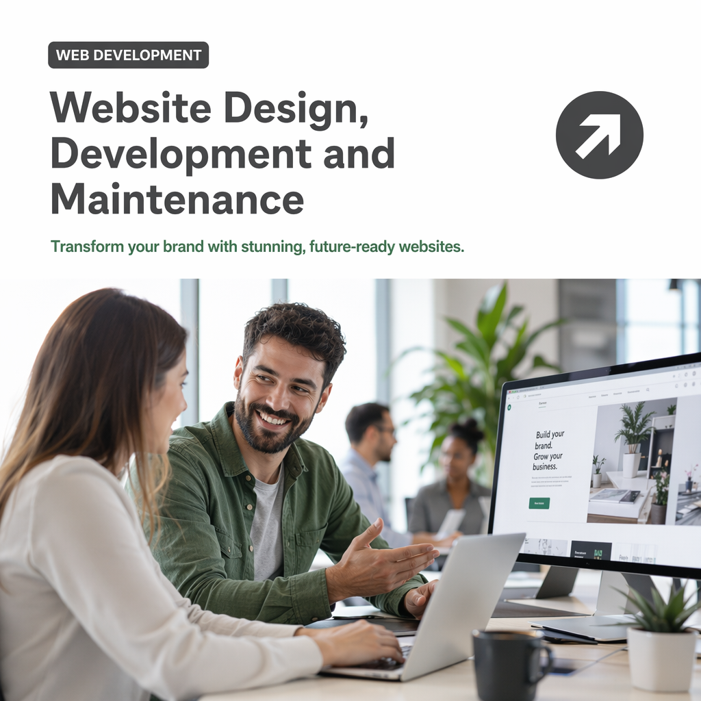 Website Design, Development and Maintenance