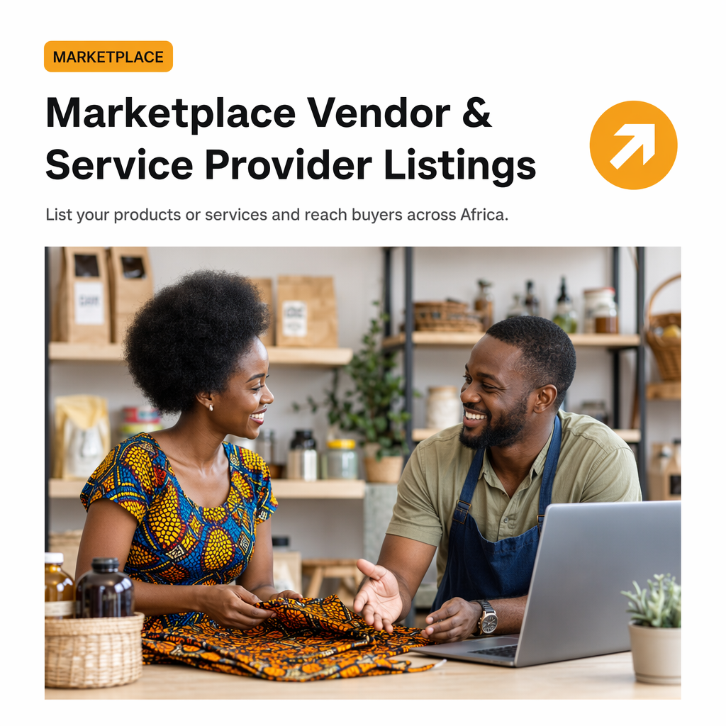 Marketplace Vendor & Service Provider Listings
