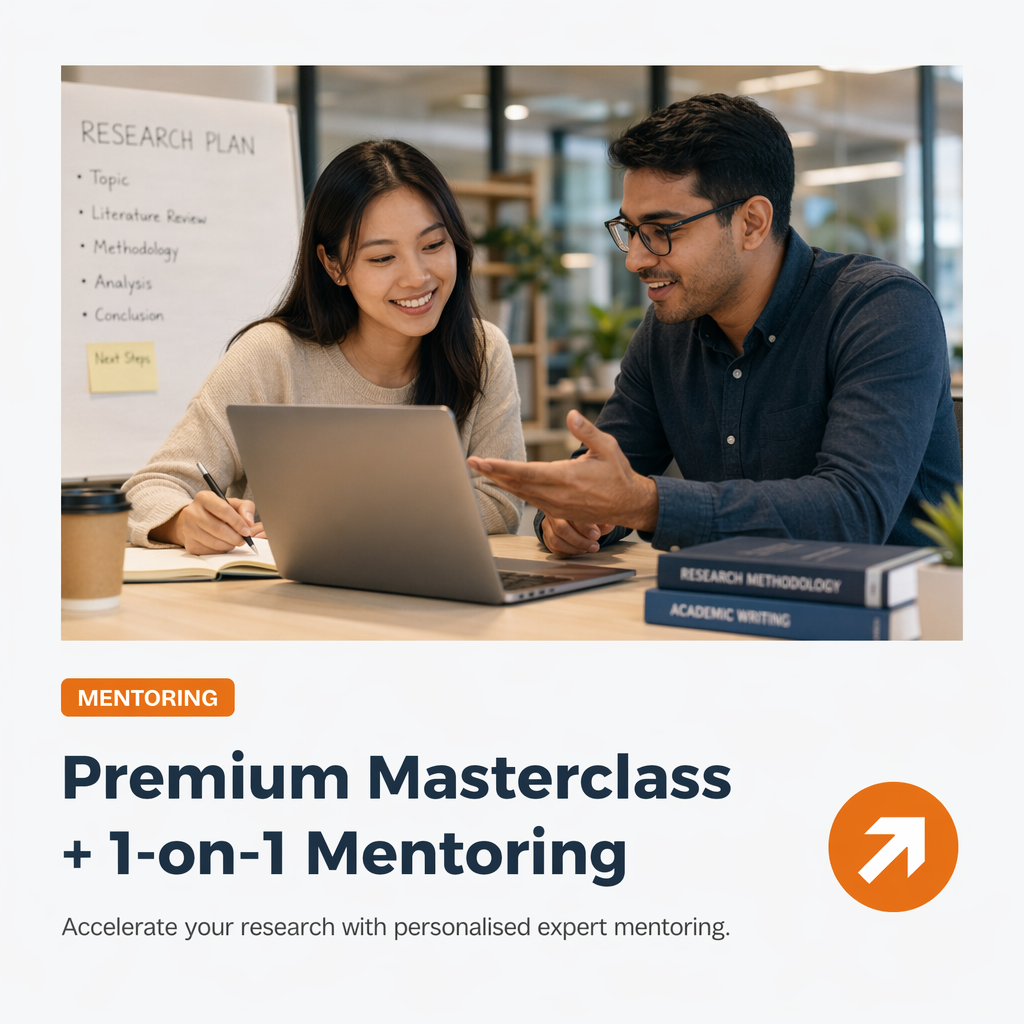 Premium Masterclass + 1-on-1 Mentoring