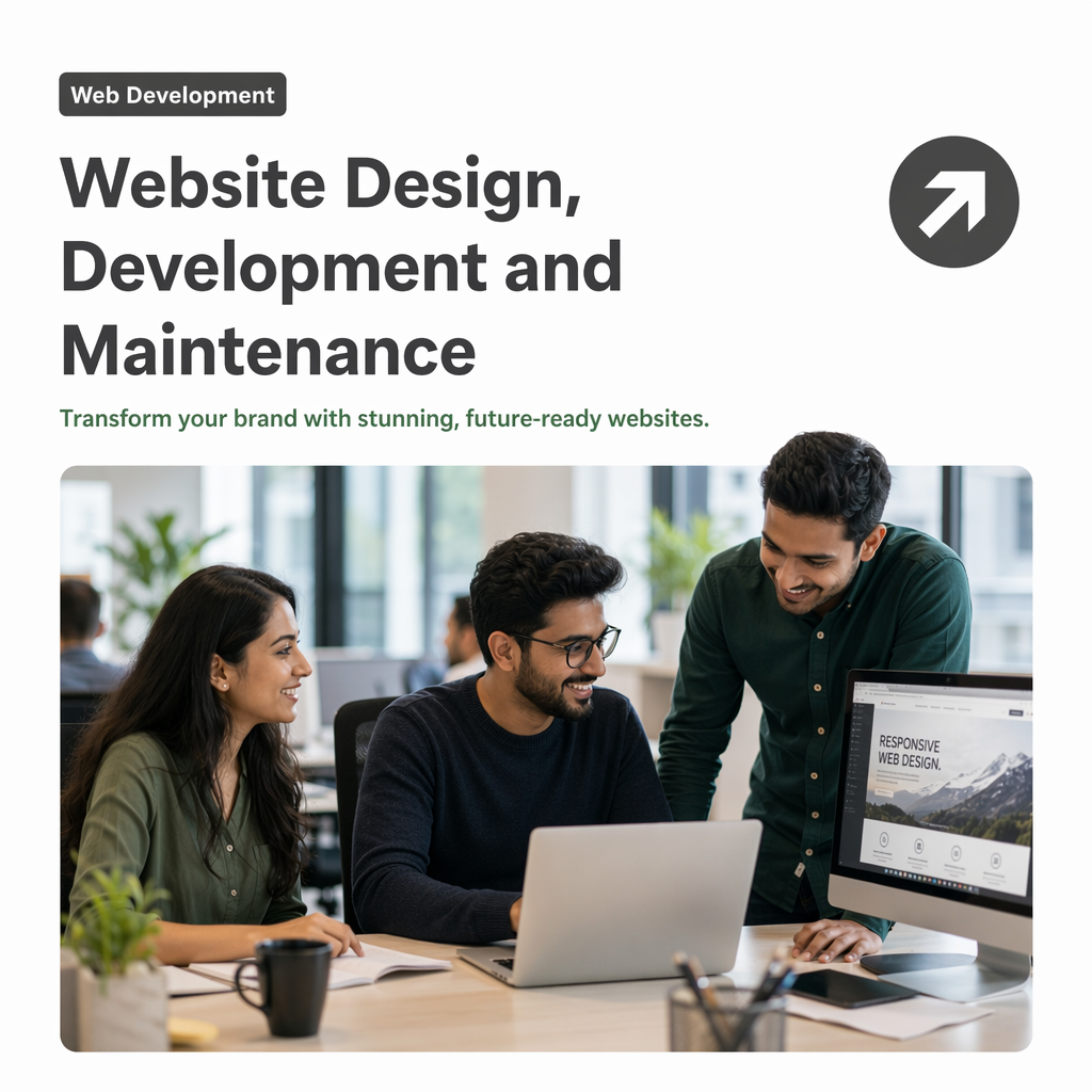 Website Design, Development and Maintenance