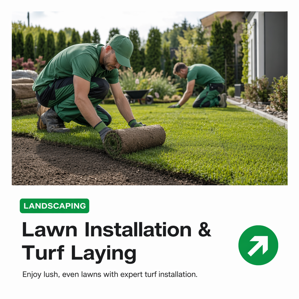Lawn Installation & Turf Laying