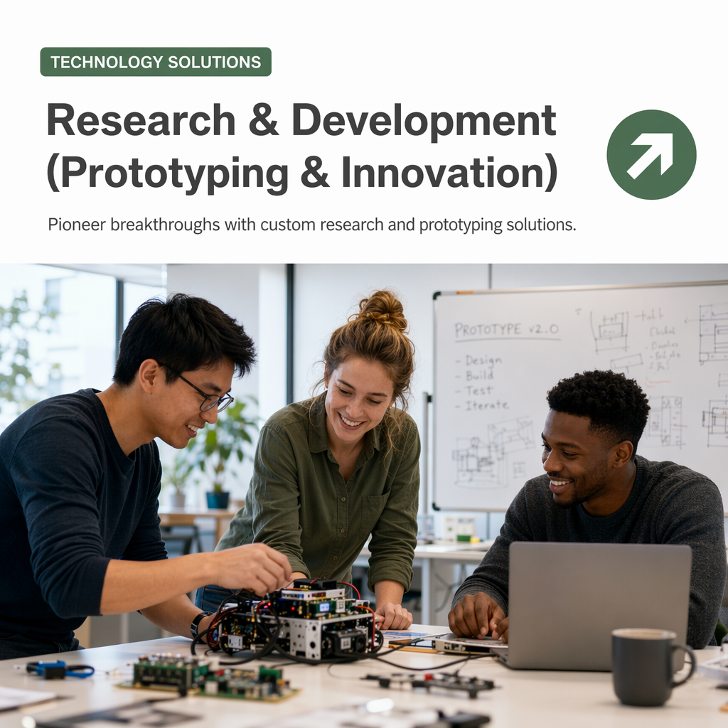 Research & Development (Prototyping & Innovation)