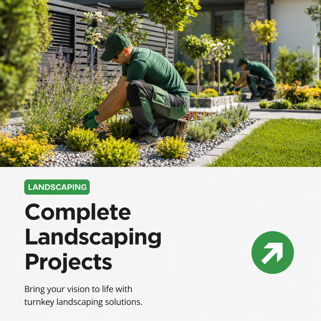 Complete Landscaping Projects