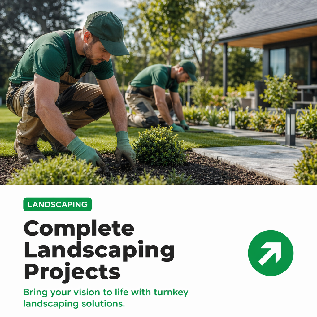 Complete Landscaping Projects