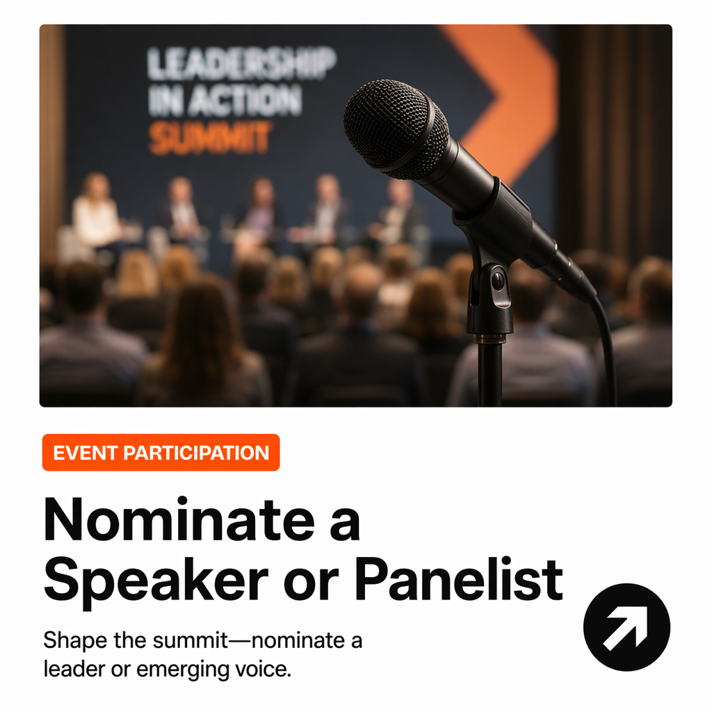 Nominate a Speaker or Panelist