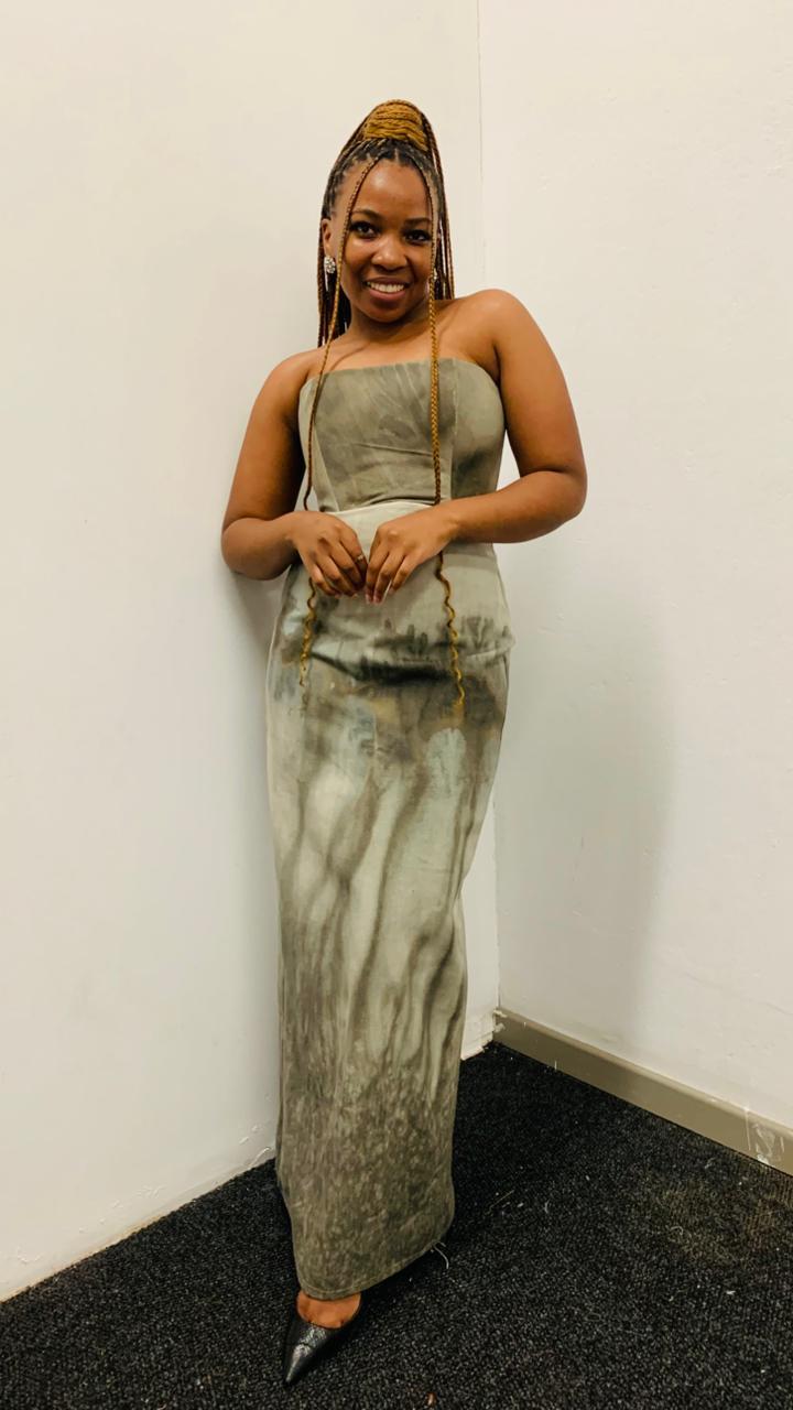 Denim Corseted Dress (Variant)