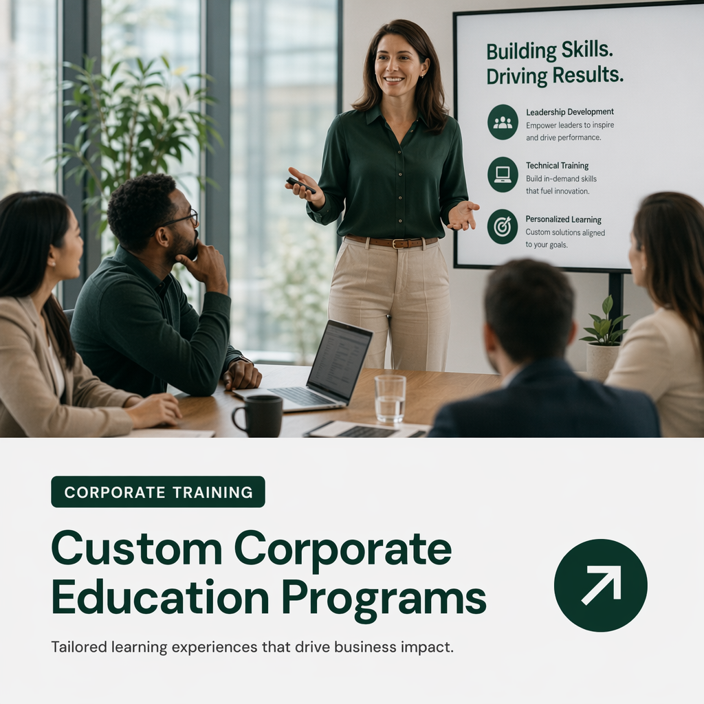 Custom Corporate Education Programs