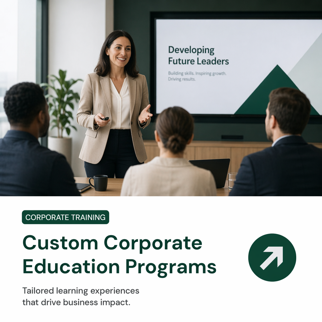 Custom Corporate Education Programs