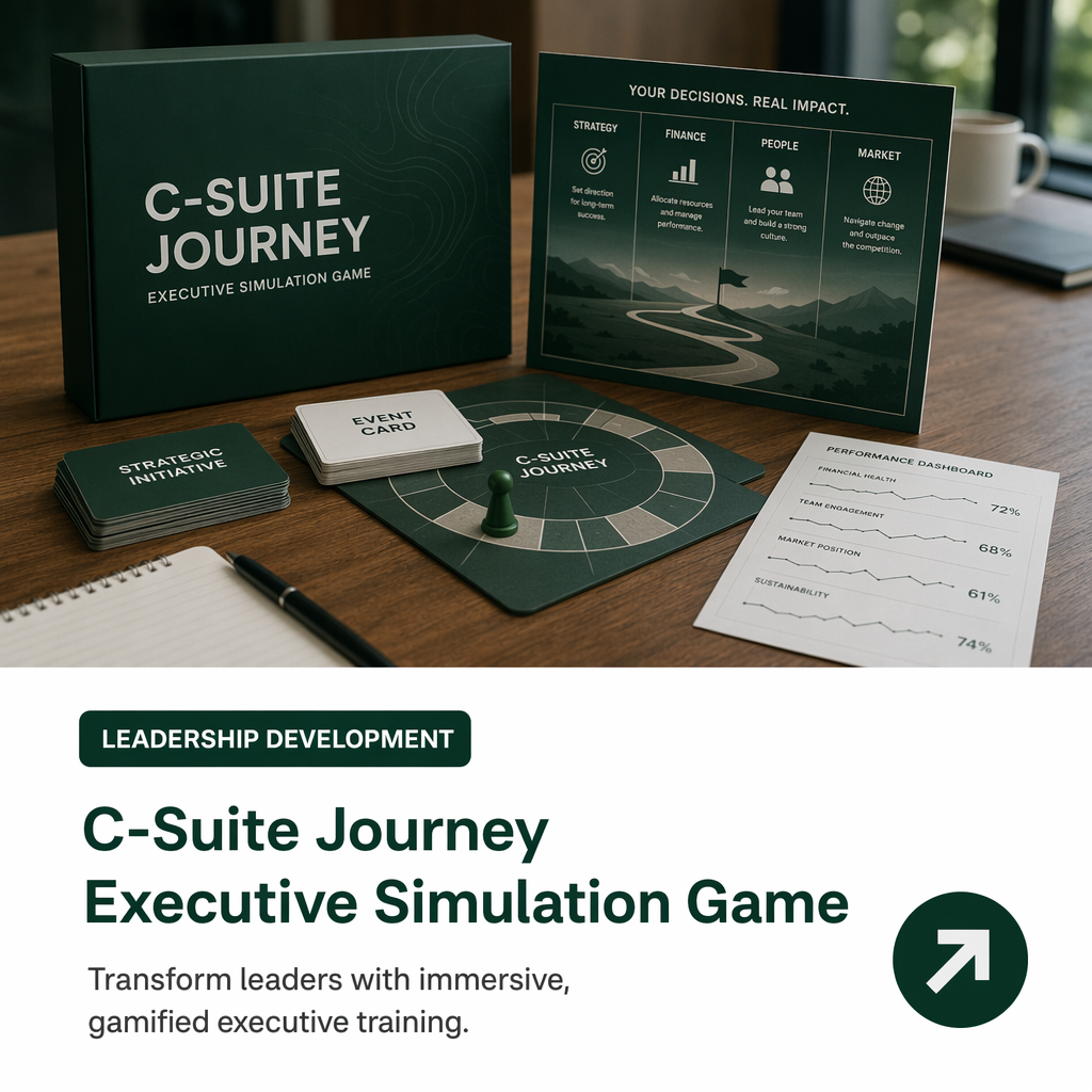 C-Suite Journey Executive Simulation Game